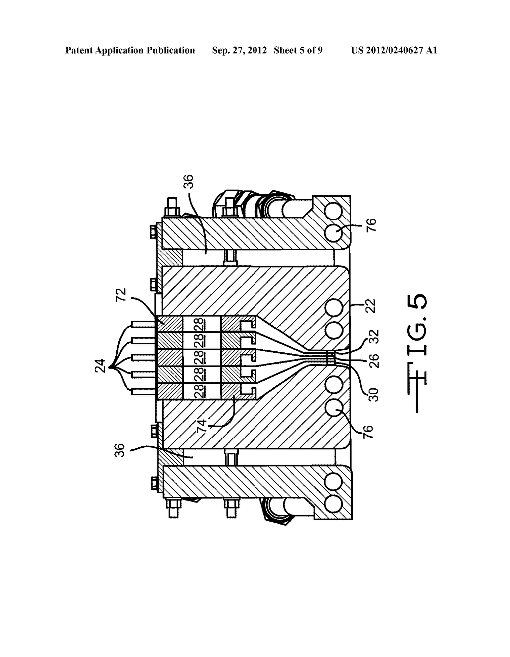 APPARATUS FOR DEPOSITING THIN FILM COATINGS AND METHOD OF DEPOSITION     UTILIZING SUCH APPARATUS - diagram, schematic, and image 06