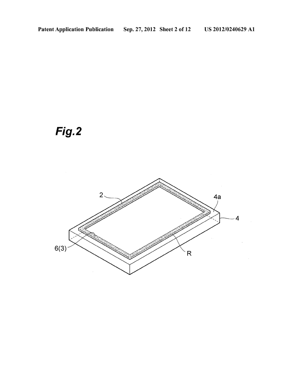 GLASS WELDING METHOD AND GLASS LAYER FIXING METHOD - diagram, schematic, and image 03