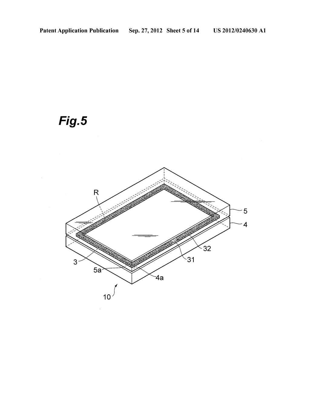 GLASS WELDING METHOD AND GLASS LAYER FIXING METHOD - diagram, schematic, and image 06