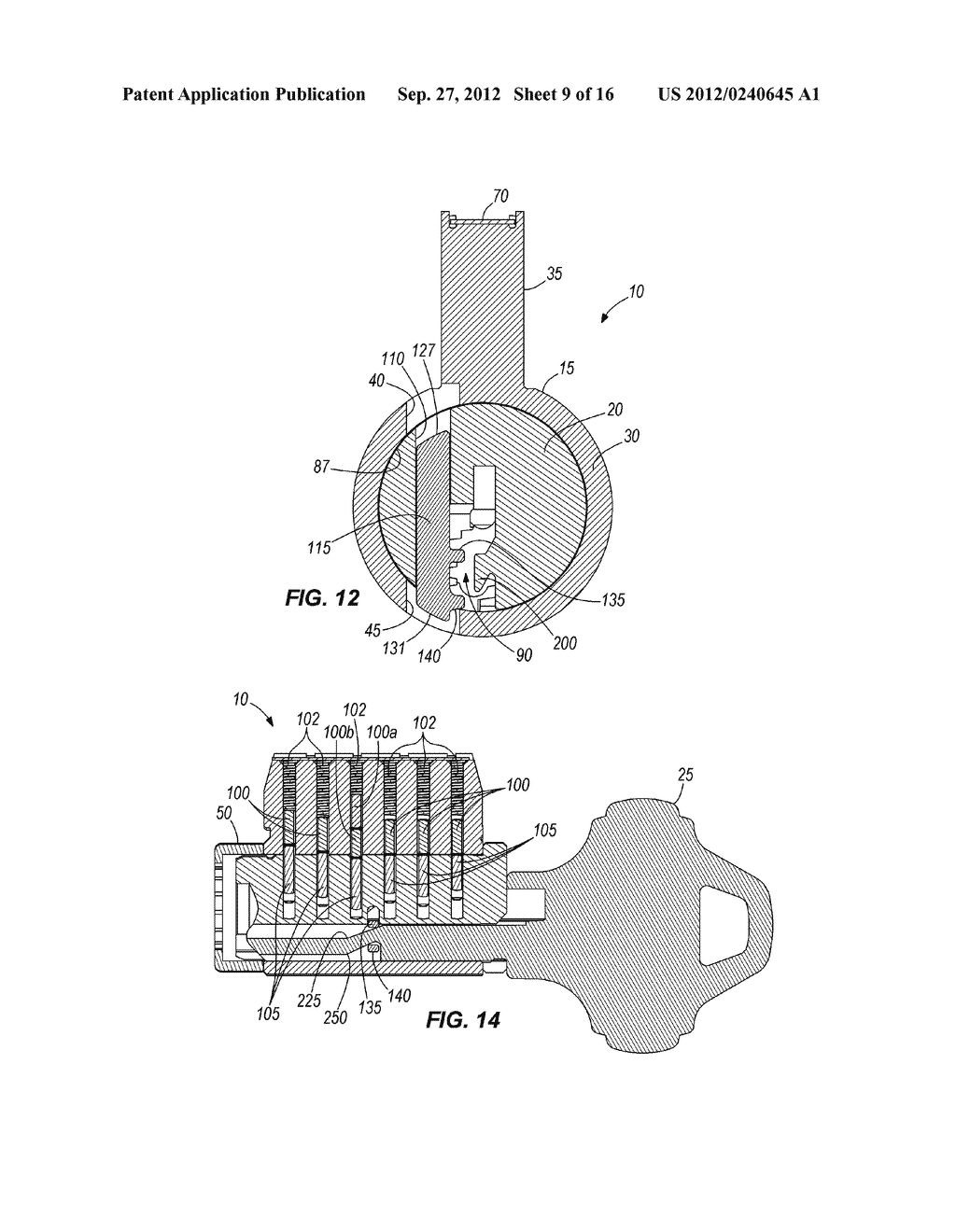 LOCK CYLINDER AND KEY COMBINATION - diagram, schematic, and image 10