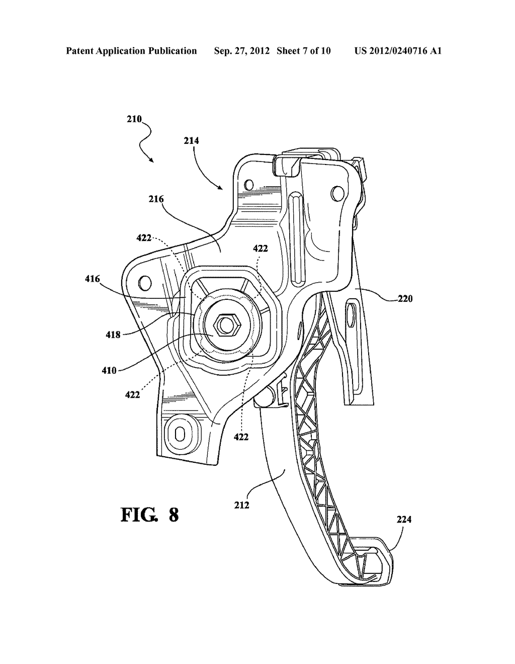 ELECTRONIC CLUTCH PEDAL ASSEMBLY HAVING VARYING RESISTANCE - diagram, schematic, and image 08