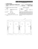 FOLDING HANDLE FOR LIFT AND SLIDE DOOR diagram and image