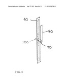 FOLDING HANDLE FOR LIFT AND SLIDE DOOR diagram and image