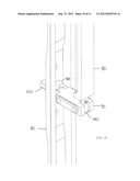 FOLDING HANDLE FOR LIFT AND SLIDE DOOR diagram and image