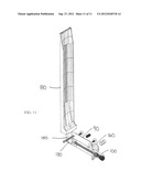 FOLDING HANDLE FOR LIFT AND SLIDE DOOR diagram and image