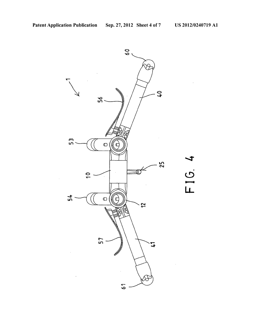 Adjustable bicycle handlebar - diagram, schematic, and image 05