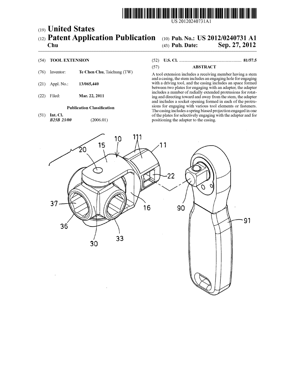 Tool extension - diagram, schematic, and image 01