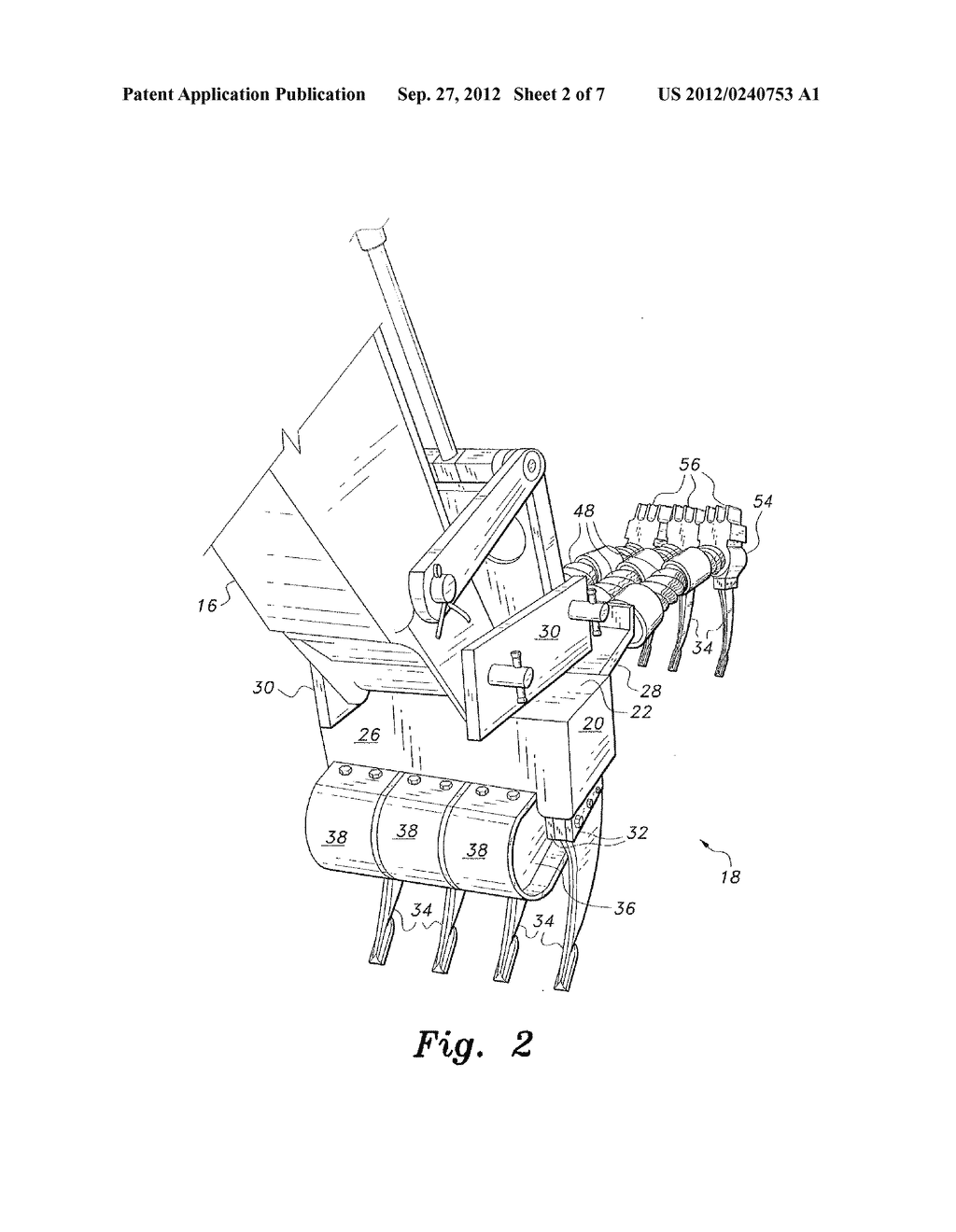 MINE AND EXPLOSIVE CLEARING MACHINE AND IMPLEMENT - diagram, schematic, and image 03