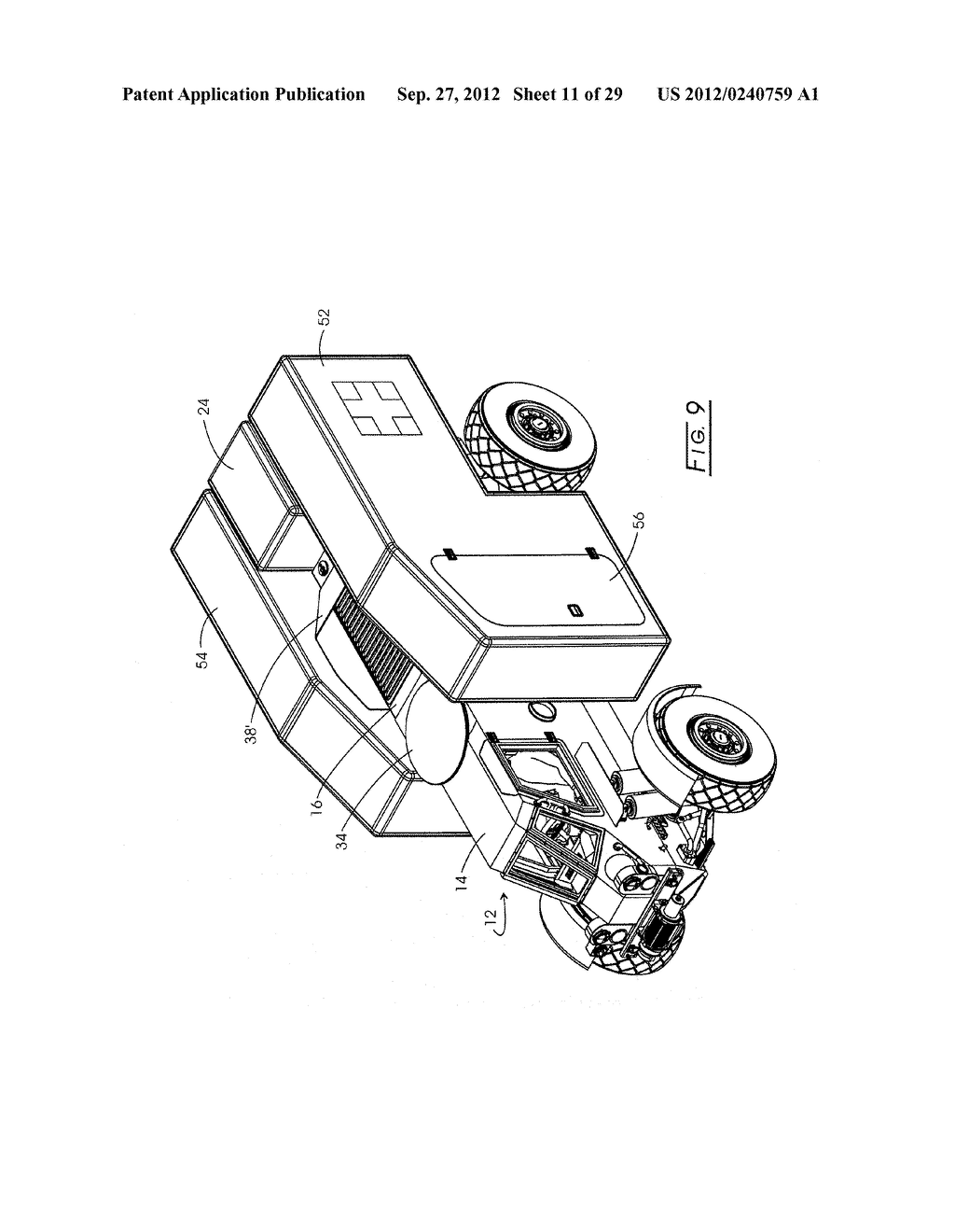 System and Method for Armoring Vehicles Using  A Hull Having A Blast Vent - diagram, schematic, and image 12