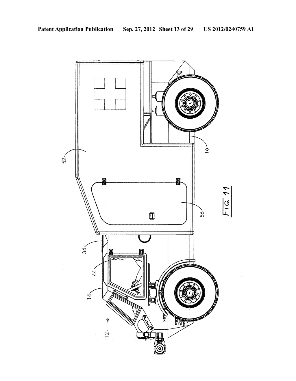 System and Method for Armoring Vehicles Using  A Hull Having A Blast Vent - diagram, schematic, and image 14