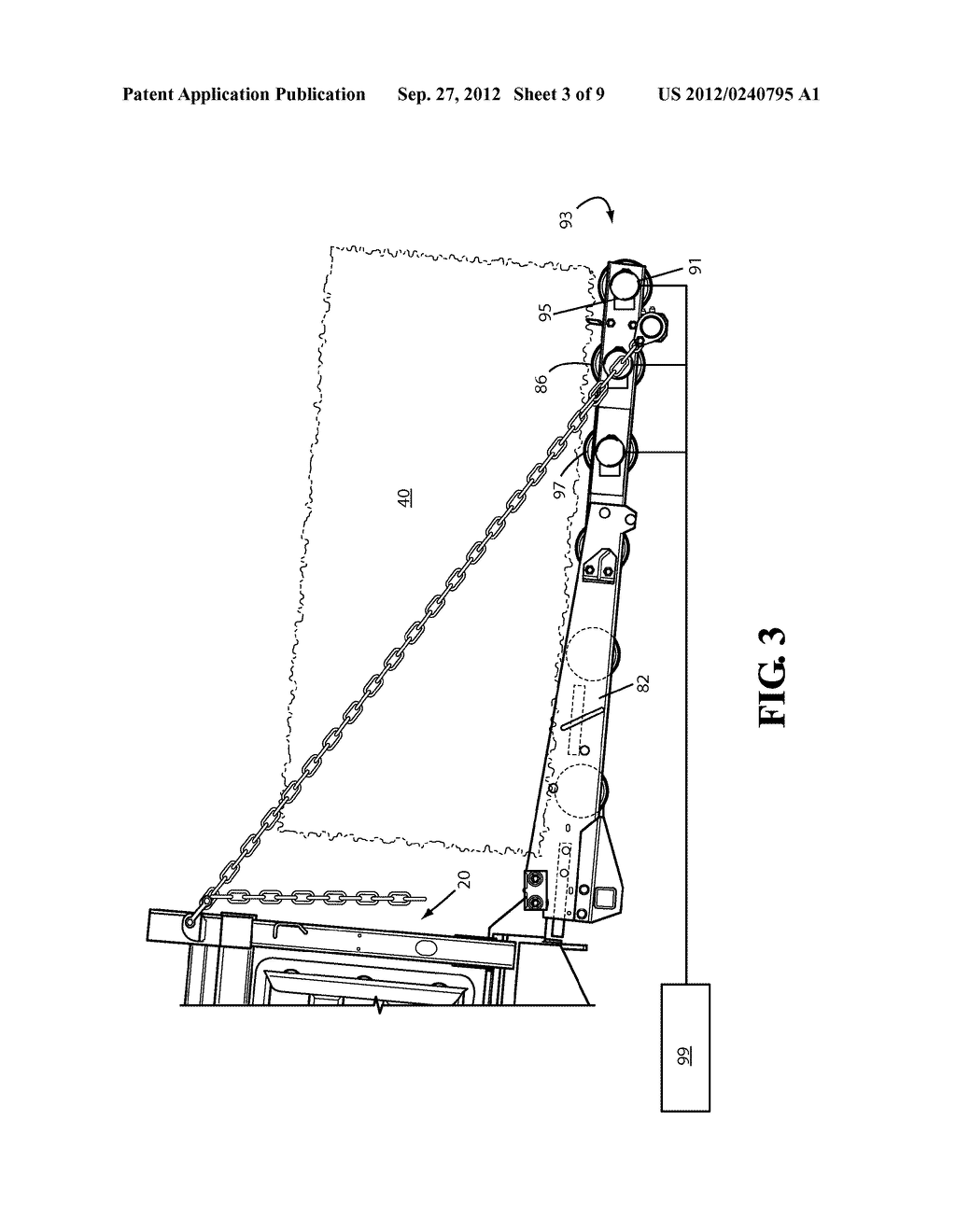 Roller Bale Chute Accumulation - diagram, schematic, and image 04