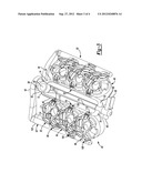 ENGINE ASSEMBLY INCLUDING COOLING SYSTEM diagram and image