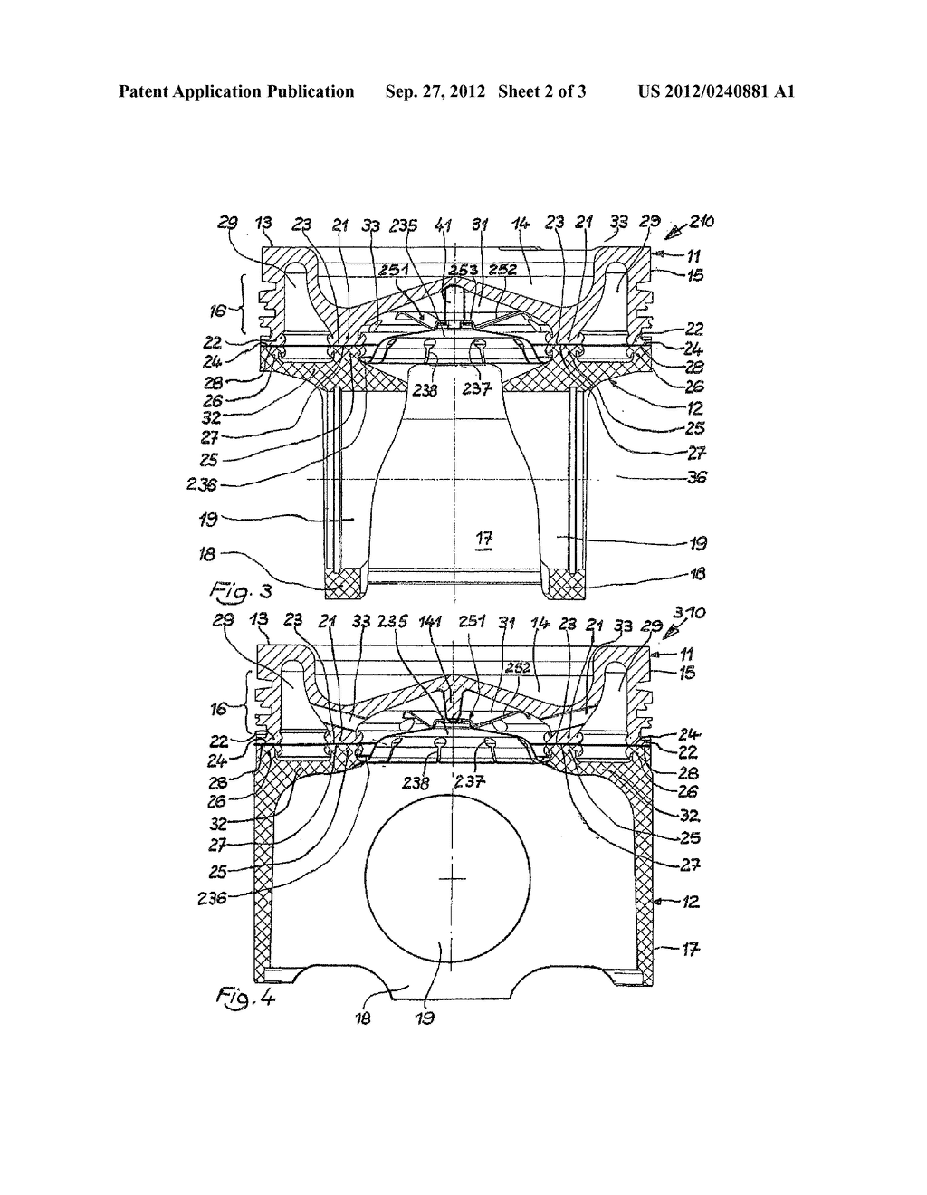 MULTI-PART PISTON FOR AN INTERNAL COMBUSTION ENGINE - diagram, schematic, and image 03