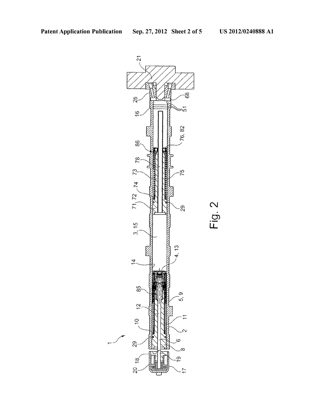 SWITCHABLE PRESSURE SUPPLY DEVICE COMPRISING A PASSIVE AUXILIARY PRESSURE     ACCUMULATOR - diagram, schematic, and image 03