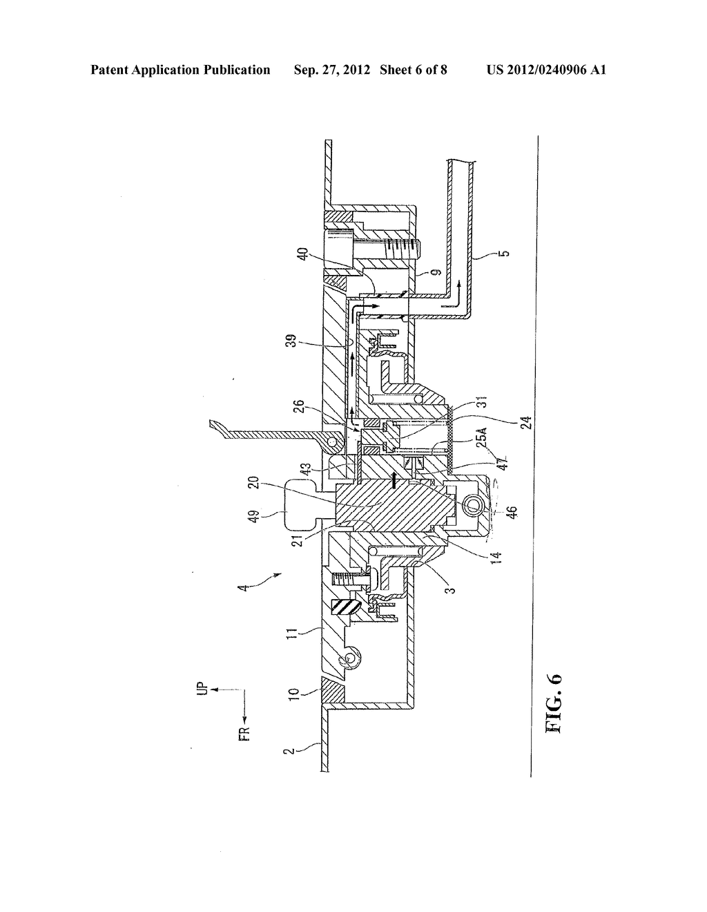 EVAPORATED FUEL TREATMENT DEVICE FOR VEHICLE - diagram, schematic, and image 07