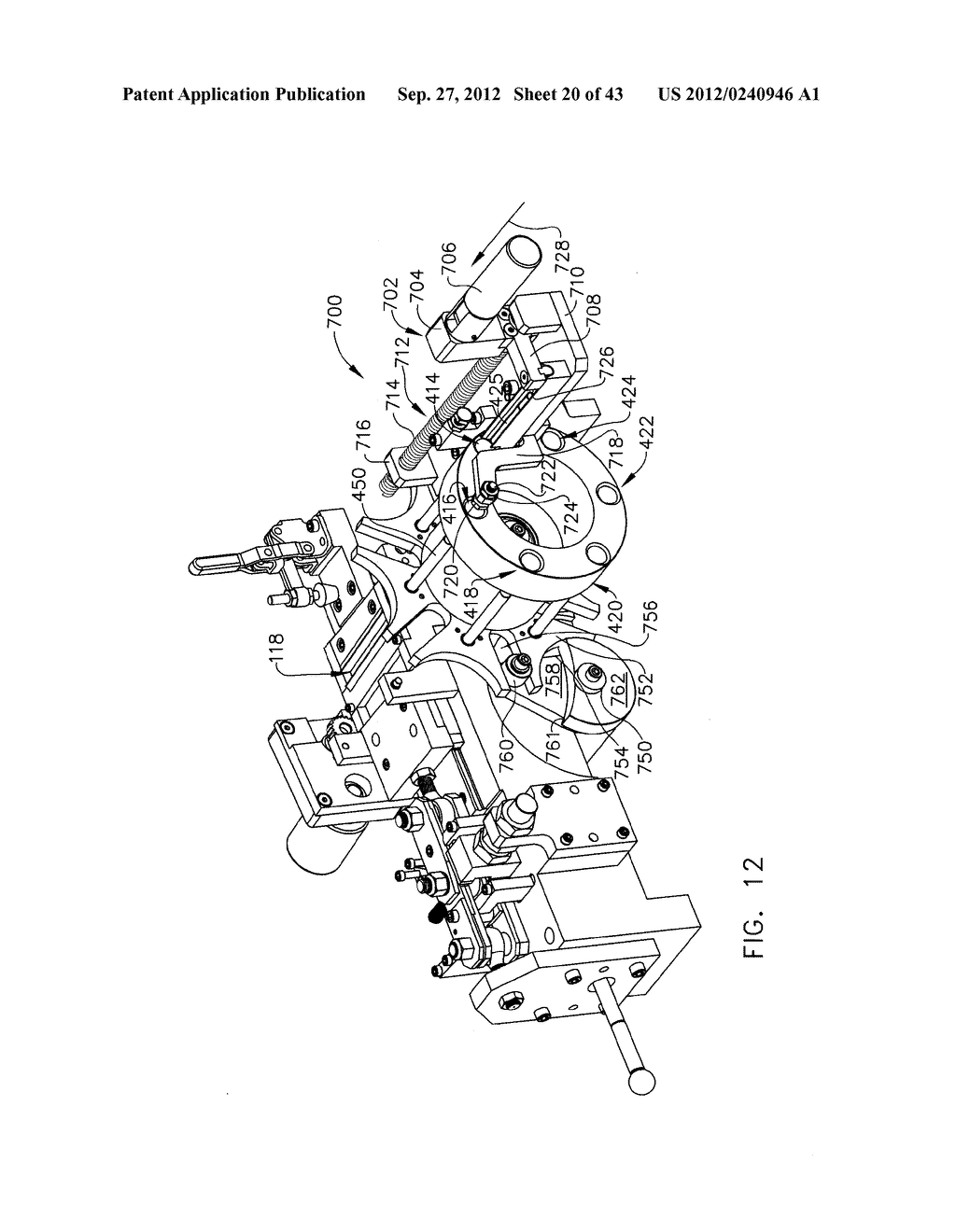 BLANK CIGARETTE TUBE LOCATING AND HOLDING APPARATUS - diagram, schematic, and image 21