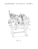 CIGARETTE MAKING MACHINE WITH PIVOT PIN CONNECTOR diagram and image