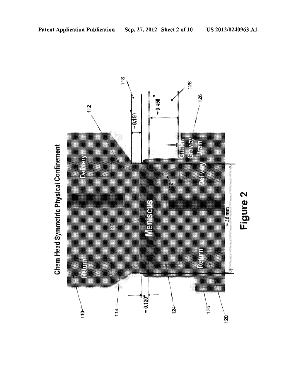 METHOD AND APPARATUS FOR PHYSICAL CONFINEMENT OF A LIQUID MENISCUS OVER A     SEMICONDUCTOR WAFER - diagram, schematic, and image 03