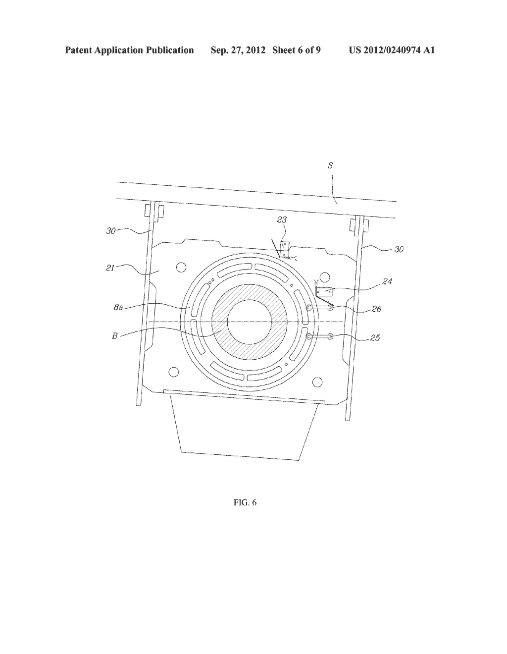 DRIVING DEVICE FOR AUTOMATIC TRACKING OPERATION OF SOLAR PANEL FOR SOLAR     POWER GENERATOR - diagram, schematic, and image 07