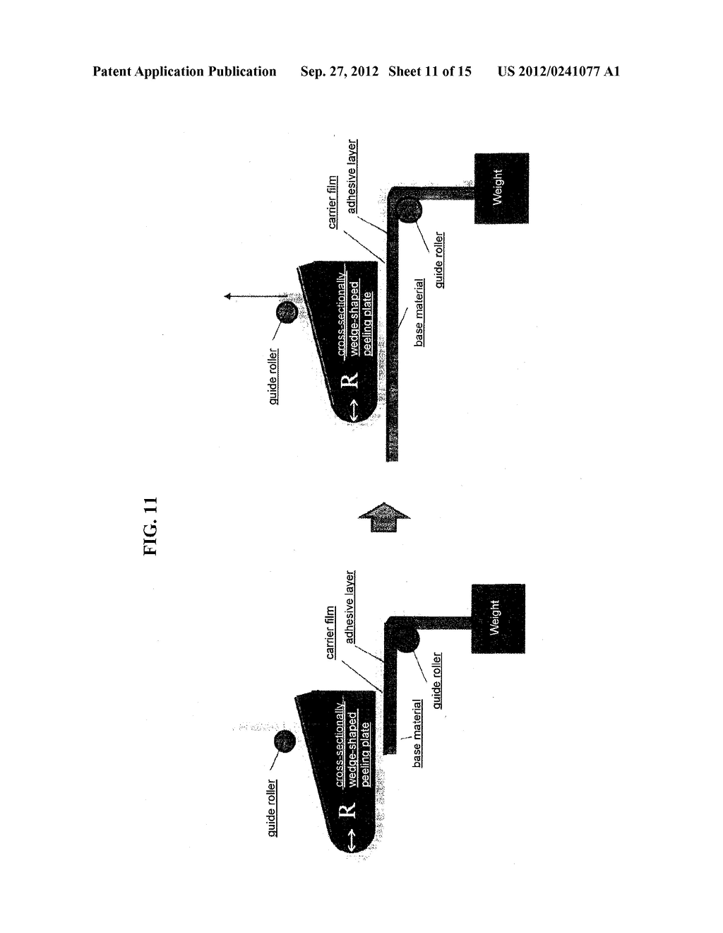 METHOD AND APPARATUS FOR THE CONTINUOUS MANUFACTURE OF LIQUID CRYSTAL     DISPLAY DEVICES - diagram, schematic, and image 12