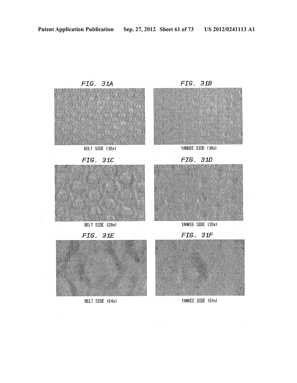 Methods of Making a Belt-Creped Absorbent Cellulosic Sheet Prepared with a     Perforated Polymeric Belt - diagram, schematic, and image 62