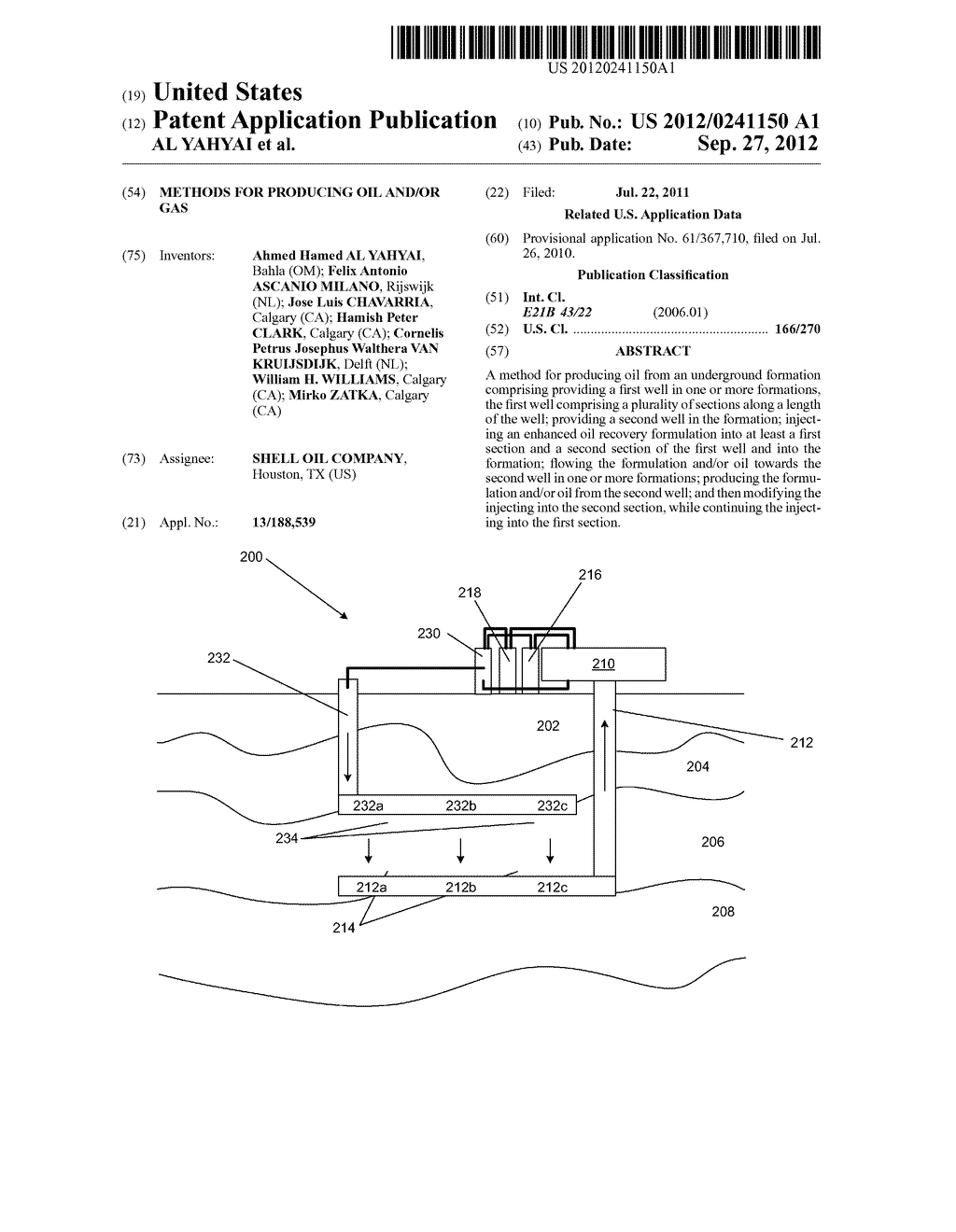 METHODS FOR PRODUCING OIL AND/OR GAS - diagram, schematic, and image 01