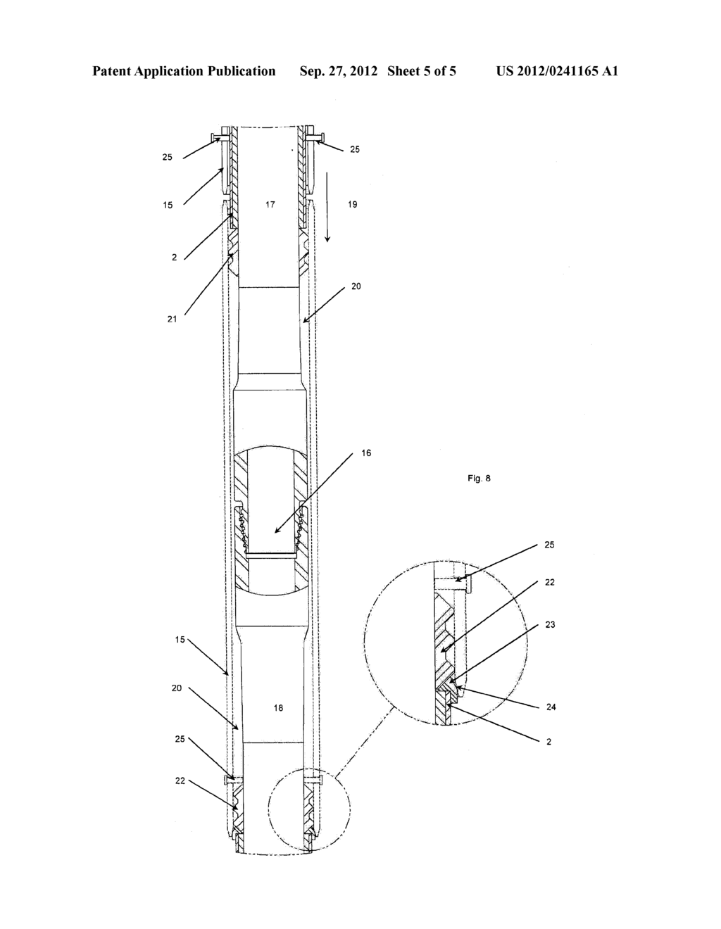 THERMAL INSULATION FOR PIPES IN A DRILL PIPE RISER, TUBULAR SEGMENT AND     THERMAL INSULATION SYSTEM FOR JOINT COUPLINGS - diagram, schematic, and image 06