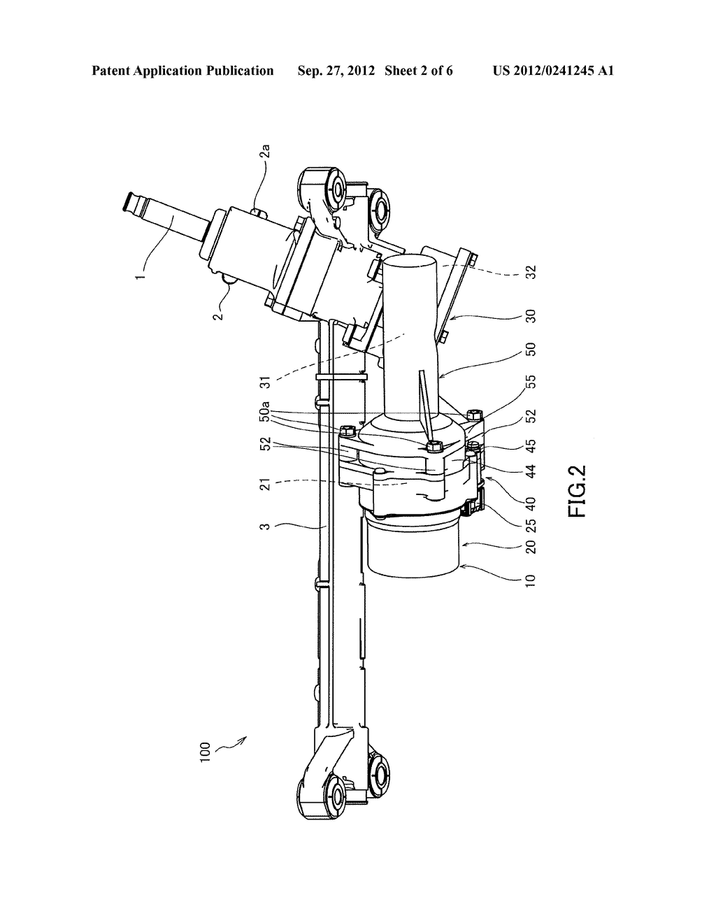 ELECTRIC POWER STEERING APPARATUS - diagram, schematic, and image 03