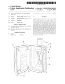 Telescopic Handle for Hard-Sided Suitcase diagram and image