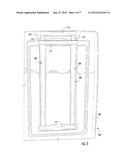 Telescopic Handle for Hard-Sided Suitcase diagram and image