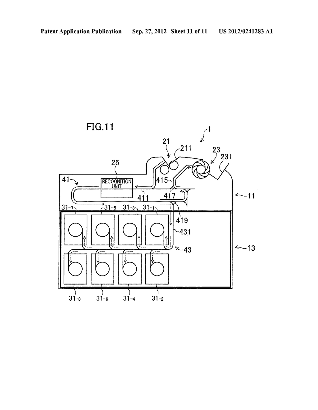 MONEY HANDLING APPARATUS - diagram, schematic, and image 12