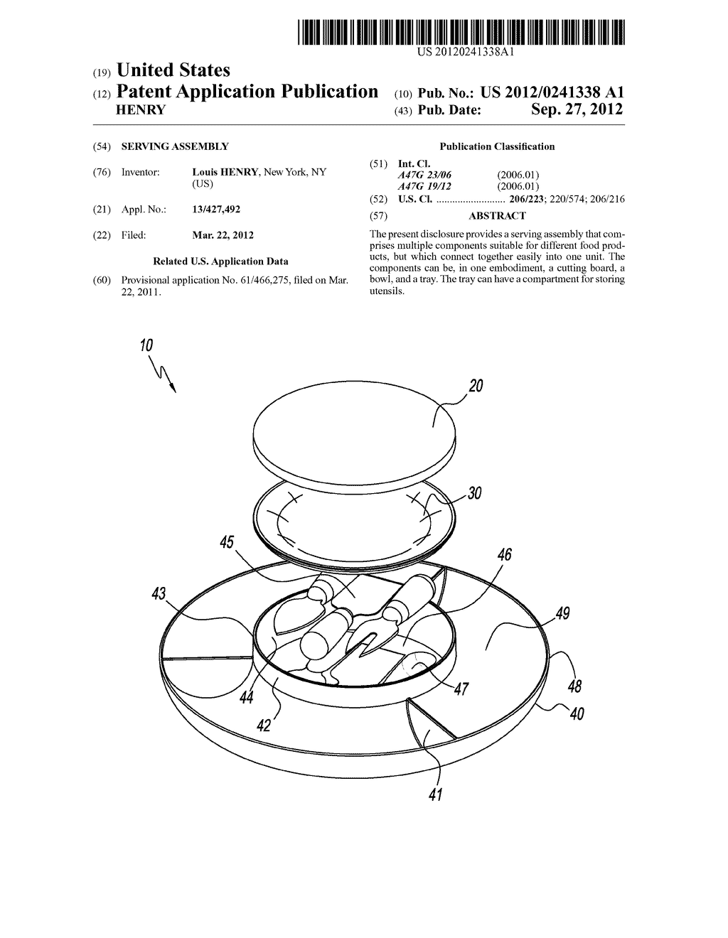 SERVING ASSEMBLY - diagram, schematic, and image 01