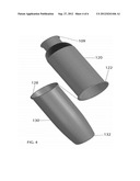 Multi-Part Thermal Dishwasher Compliant Reusable Liquid Drinking Bottle diagram and image