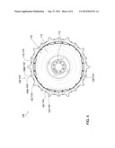 Non-Pneumatic Irrigation System Tower Support Wheel diagram and image