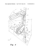 TIEDOWN STRAP RATCHET WITH TAKE-UP REEL diagram and image