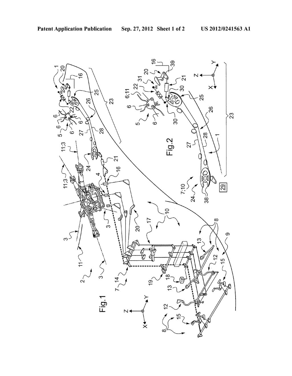 EMERGENCY PILOTING BY MEANS OF A SERIES ACTUATOR FOR A MANUAL FLIGHT     CONTROL SYSTEM IN AN AIRCRAFT - diagram, schematic, and image 02