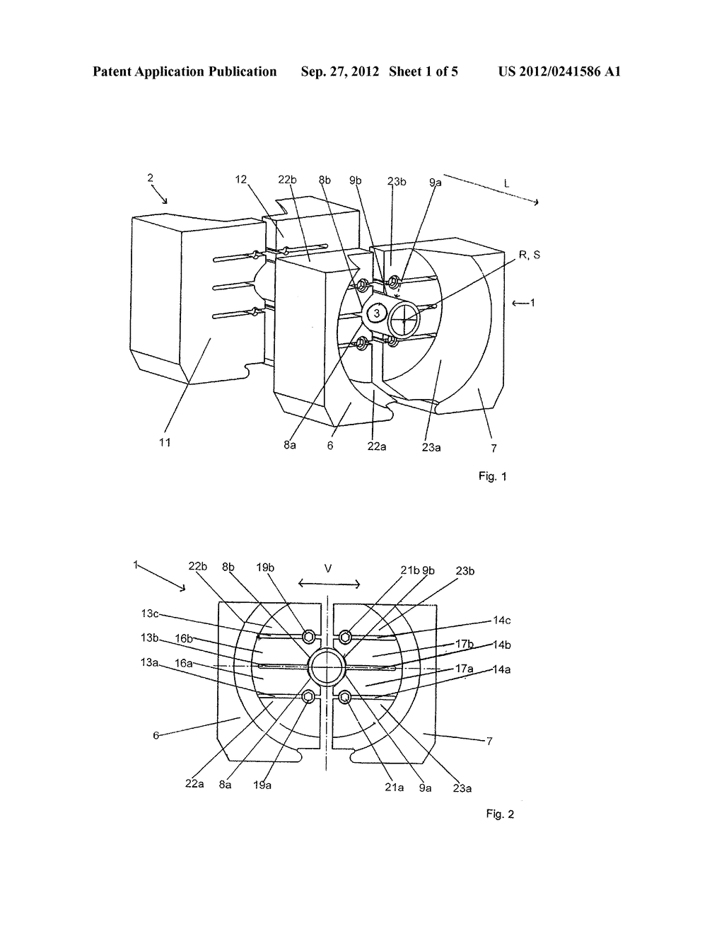 CLAMPING DEVICE FOR ROD-SHAPED PROFILED ELEMENTS - diagram, schematic, and image 02