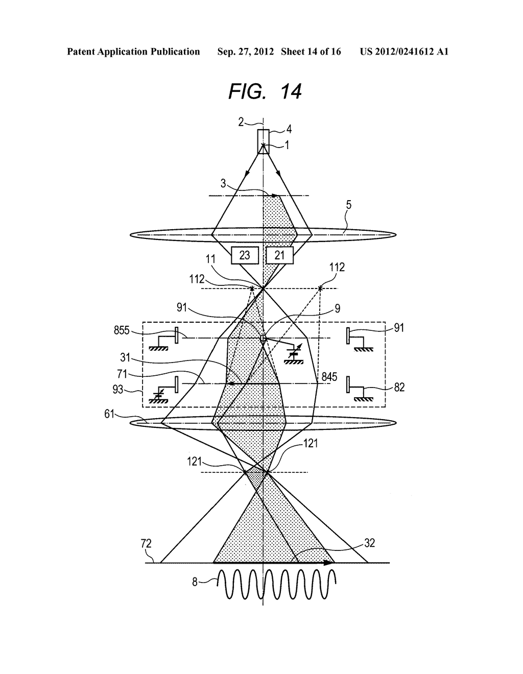 Electron Beam Biprism Device and Electron Beam Device - diagram, schematic, and image 15