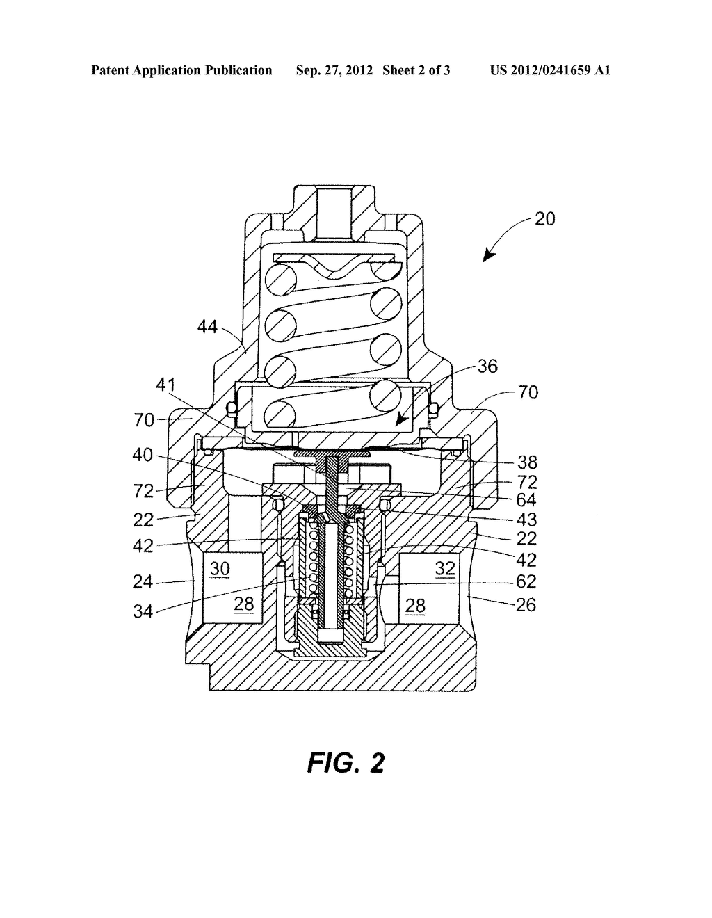 DIAPHRAGM CONTROL VALVE HAVING A UNIVERSAL DIAPHRAGM MOUNTING LOCATION - diagram, schematic, and image 03