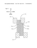 FLEXIBLE CONDUCTIVE MATERIAL AND TRANSDUCER, FLEXIBLE WIRING BOARD, AND     ELECTROMAGNETIC SHIELD USING THE SAME diagram and image