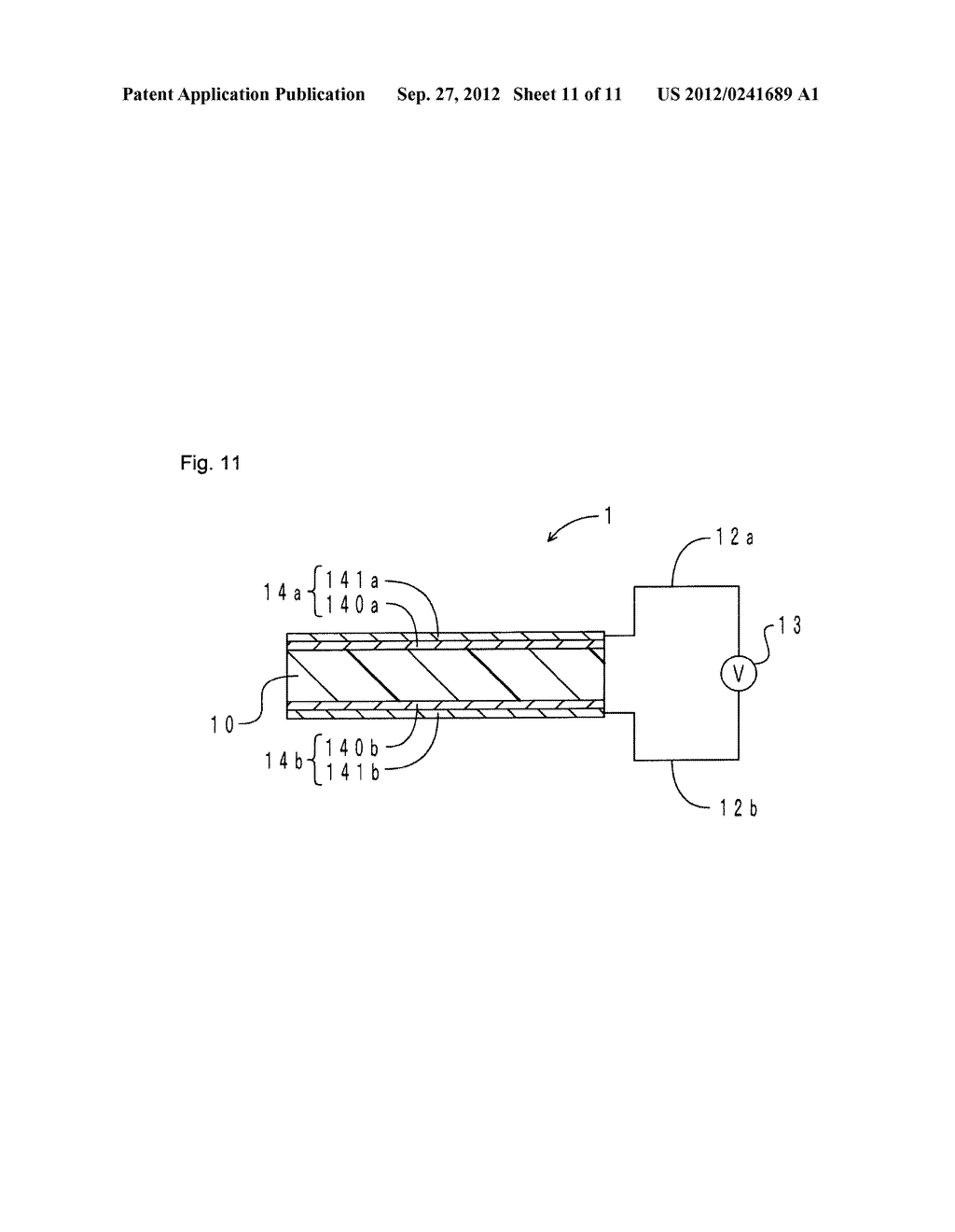 FLEXIBLE CONDUCTIVE MATERIAL AND TRANSDUCER, FLEXIBLE WIRING BOARD, AND     ELECTROMAGNETIC SHIELD USING THE SAME - diagram, schematic, and image 12