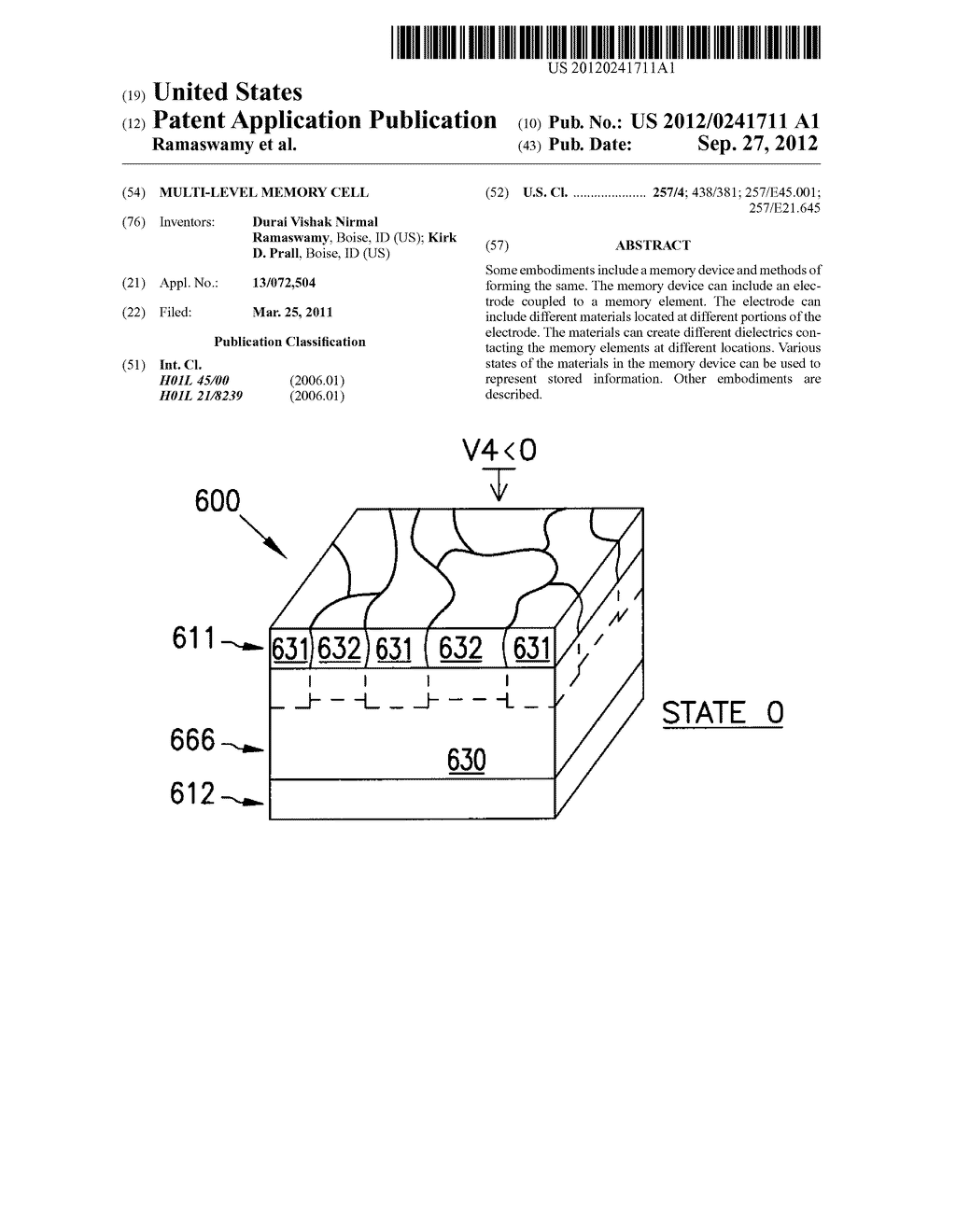 MULTI-LEVEL MEMORY CELL - diagram, schematic, and image 01