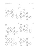 ORGANIC LIGHT-EMITTING MATERIAL AND ORGANIC LIGHT-EMITTING ELEMENT diagram and image