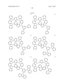 ORGANIC LIGHT-EMITTING MATERIAL AND ORGANIC LIGHT-EMITTING ELEMENT diagram and image