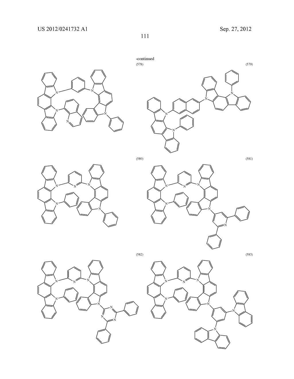 ORGANIC LIGHT-EMITTING MATERIAL AND ORGANIC LIGHT-EMITTING ELEMENT - diagram, schematic, and image 113