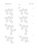 ORGANIC LIGHT-EMITTING MATERIAL AND ORGANIC LIGHT-EMITTING ELEMENT diagram and image