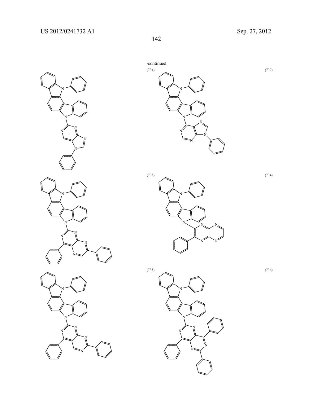 ORGANIC LIGHT-EMITTING MATERIAL AND ORGANIC LIGHT-EMITTING ELEMENT - diagram, schematic, and image 144