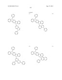 ORGANIC LIGHT-EMITTING MATERIAL AND ORGANIC LIGHT-EMITTING ELEMENT diagram and image