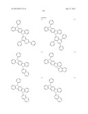 ORGANIC LIGHT-EMITTING MATERIAL AND ORGANIC LIGHT-EMITTING ELEMENT diagram and image