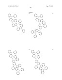 ORGANIC LIGHT-EMITTING MATERIAL AND ORGANIC LIGHT-EMITTING ELEMENT diagram and image